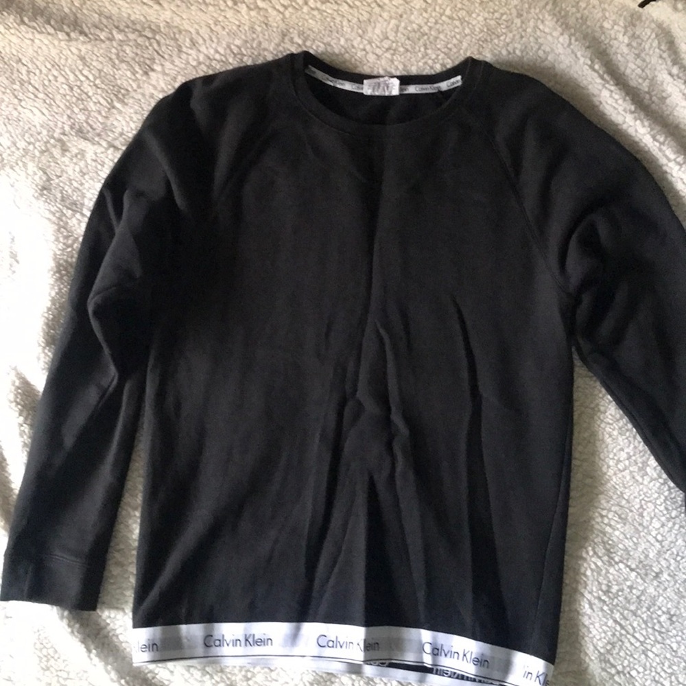 UO exclusive Calvin Klein black sweater